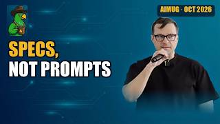 The coding factory: canonical specs and sequential agents | Jake Cukjati | AIMUG Oct 2026