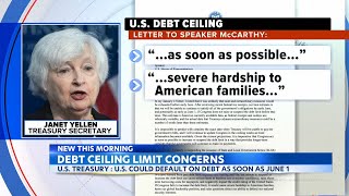 The U.S. Treasury Secretary issues an urgent warning