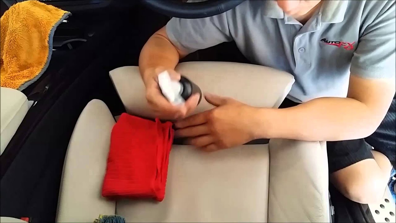 Leather Care, wet sanding stains YouTube