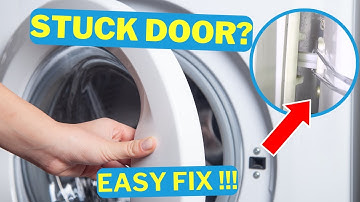 Washing Machine Door Stuck won