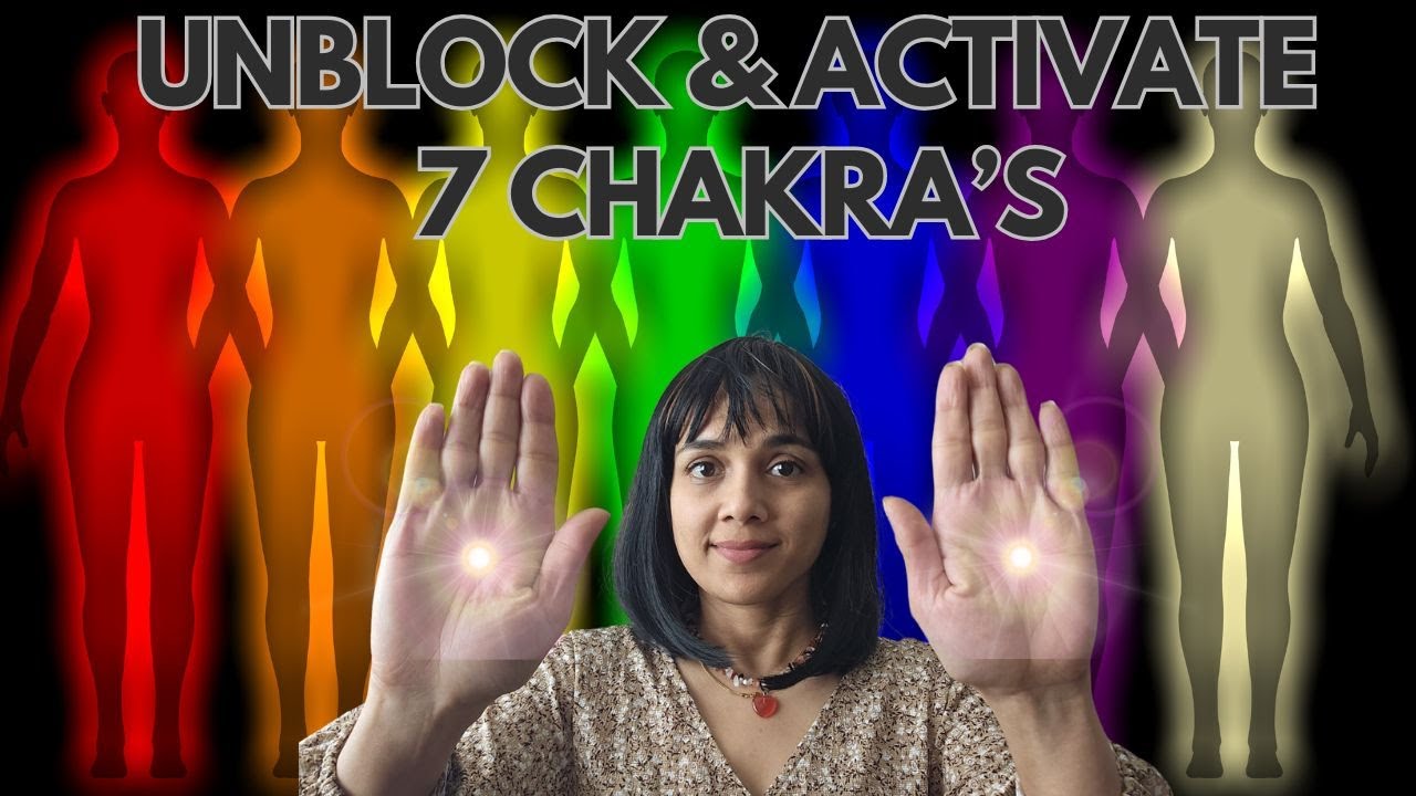 Reiki chakra cleanse of heavy energy. 
