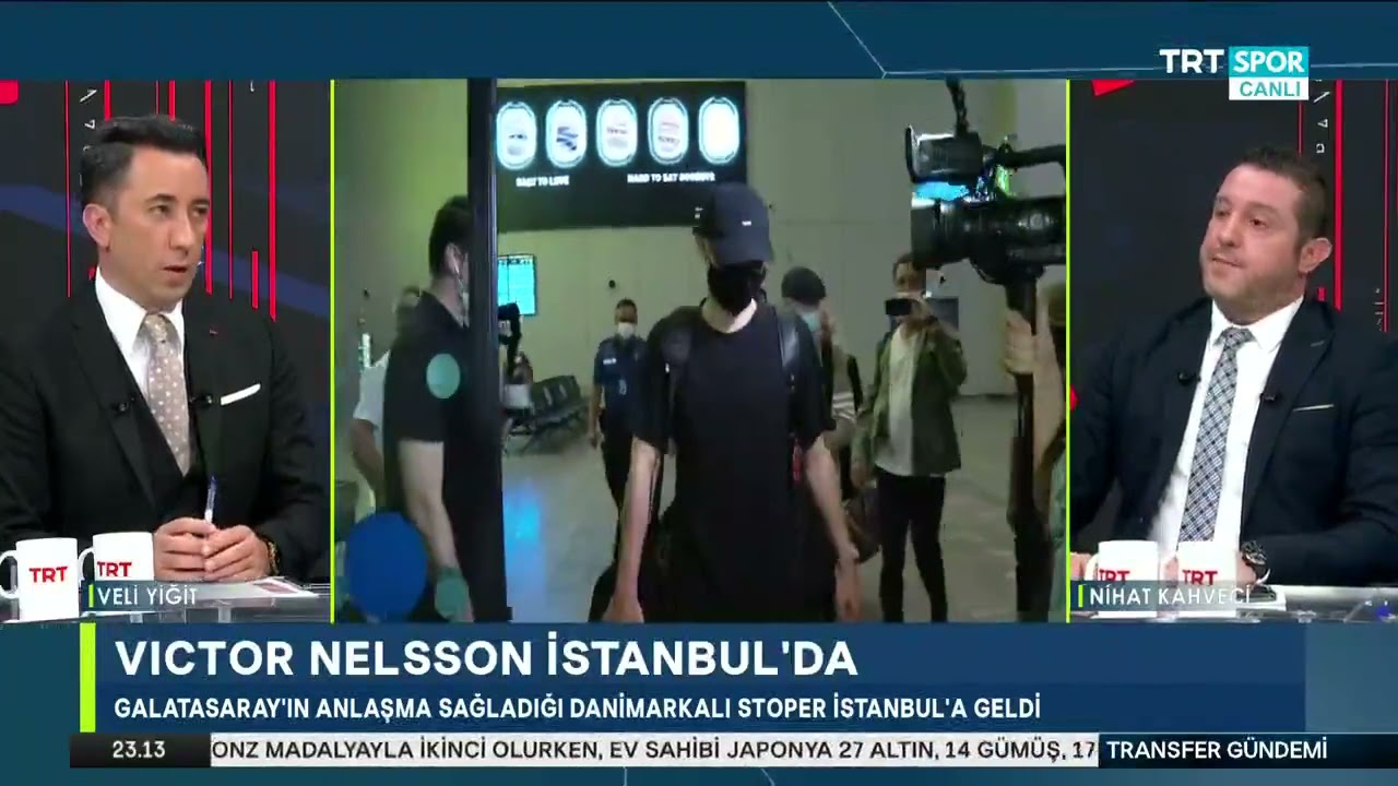 Victor Nelsson Galatasaray Da Iyi Transfer Mi Nasil Katki Saglar Nihat Kahveci Degerlendirdi Youtube