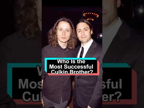Who is the most successful Culkin brother#foryou #celebrity #usa #fyp