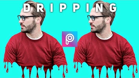 Dripping Effect | How To Make Dripping Effect in PicsArt | PicsArt Editing Tutorial