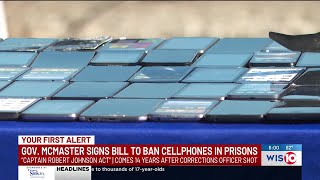 New law cracks down on illegal cellphones in SC prisons