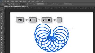 Circle Spirograph Design Using Photoshop Guide