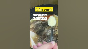 Canh chua cá rô phi #shorts