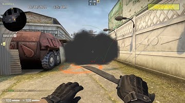 How to Smoke A Site on Cache, option 1 - CSGO