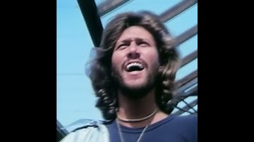 Thumbnail of [♫] Stayin' Alive Barry Gibbs open mouth scenes only (Bee Gees) - #Shorts