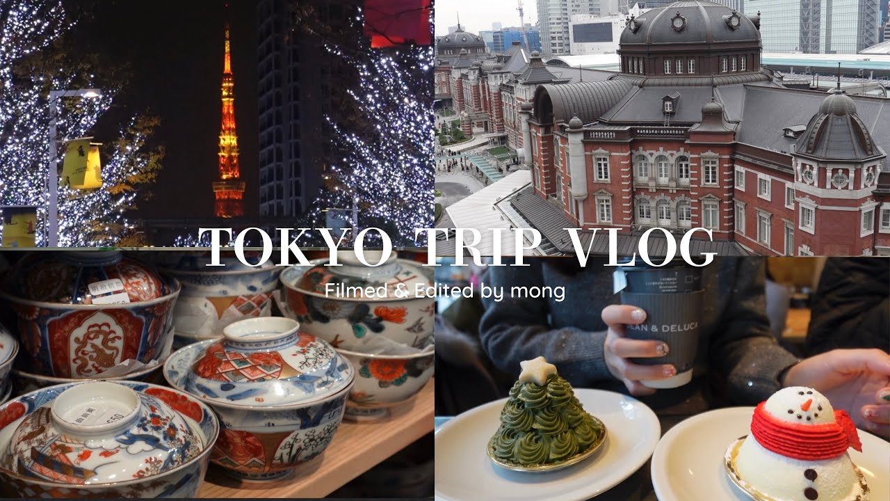 Tokyo vlog | Зимнее путешествие по Токио ❄️ Прогулки и огни