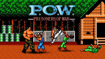 P.O.W.: Prisoners of War (1988) NES - 2 Players [TAS]