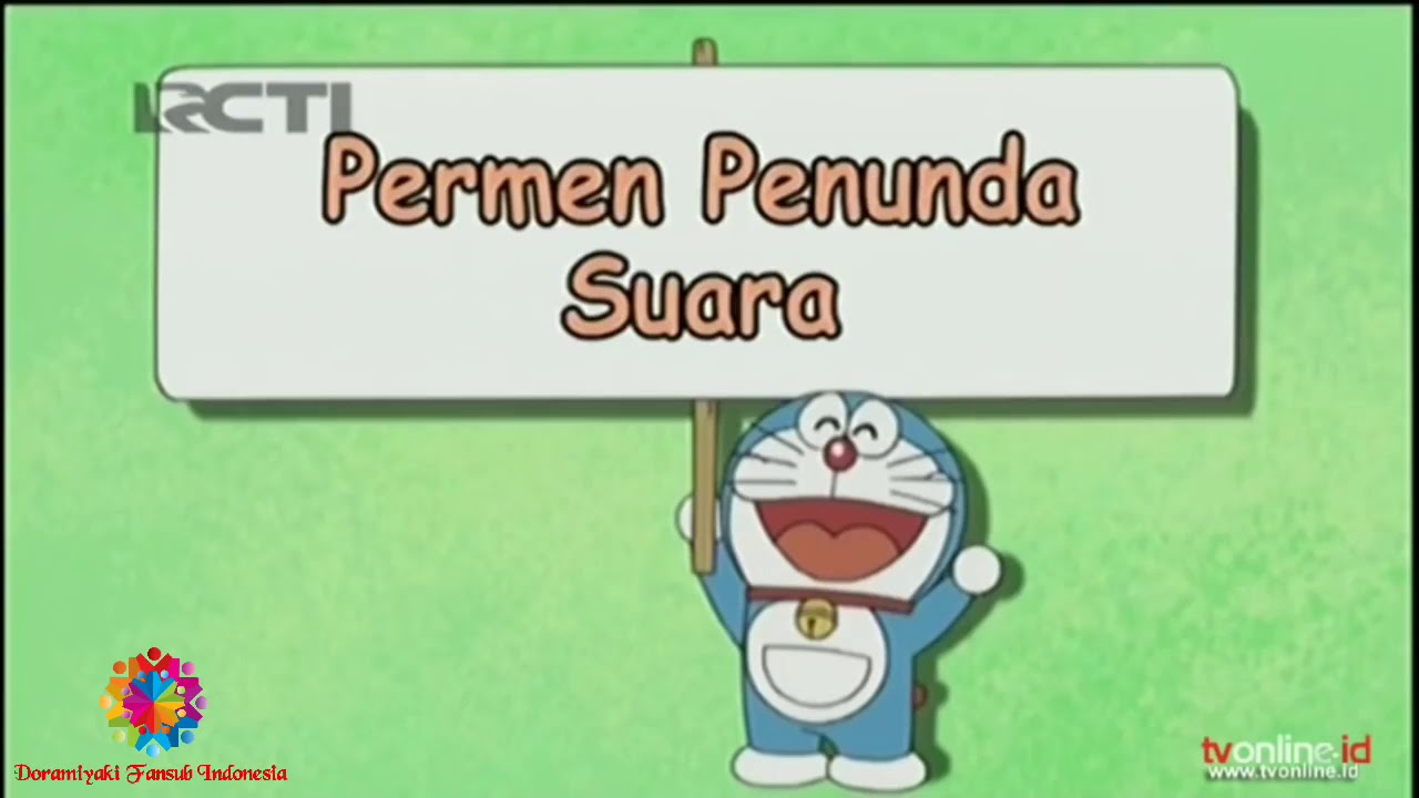  Doraemon  Permen penunda suara kartun  Sub  Indo  