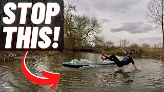 SUP tips to INSTANTLY improve your BALANCE! Stand Up Paddle Boarding for beginners  SUP how to