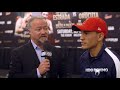 One-on-one: Juan Francisco Estrada