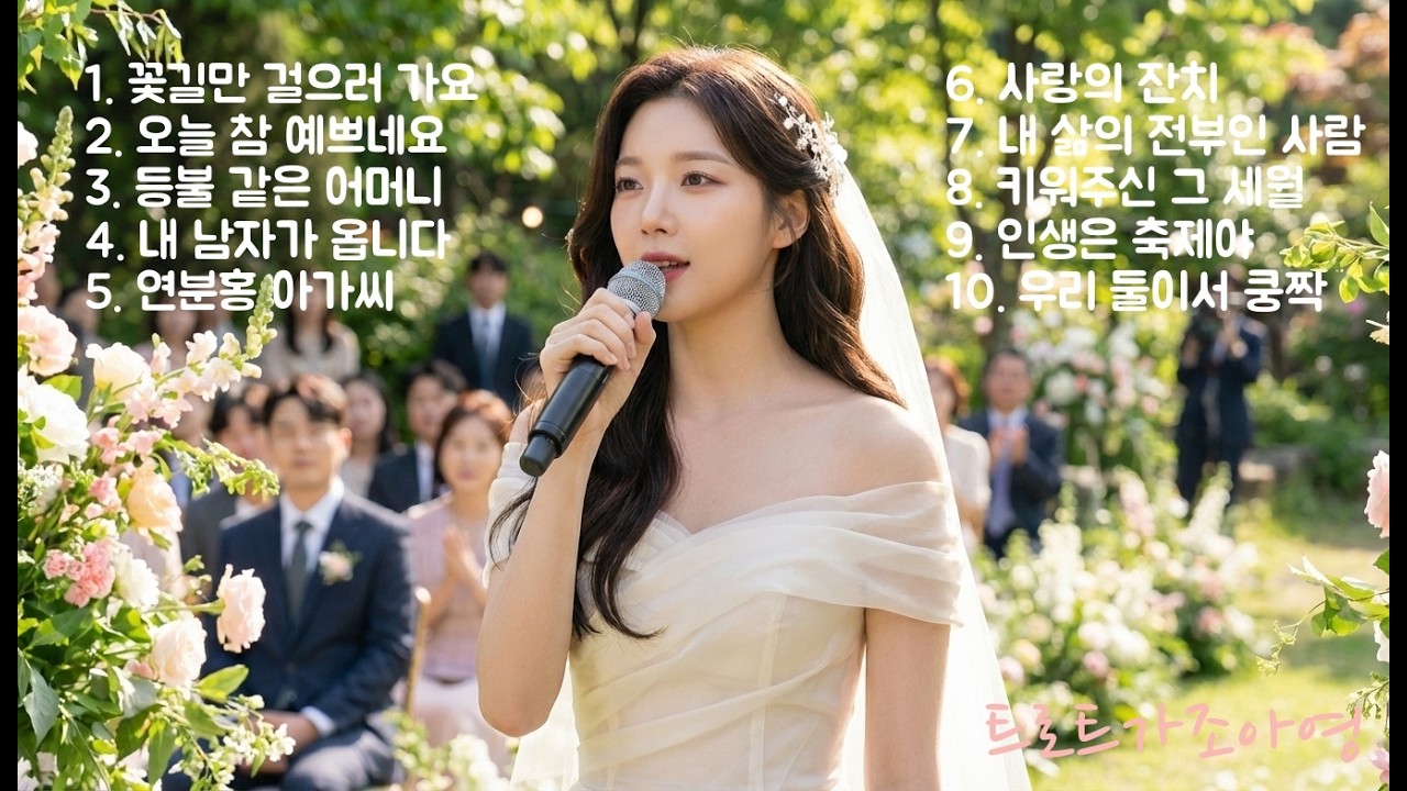 Playlist🎧 단 하나뿐인 결혼식도 트로트가 조아영💛