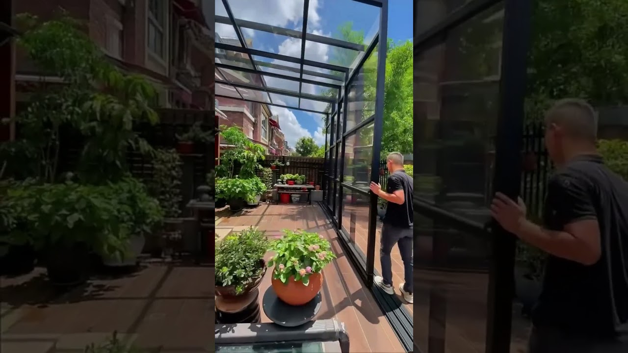 This is my dream sunroom garden!