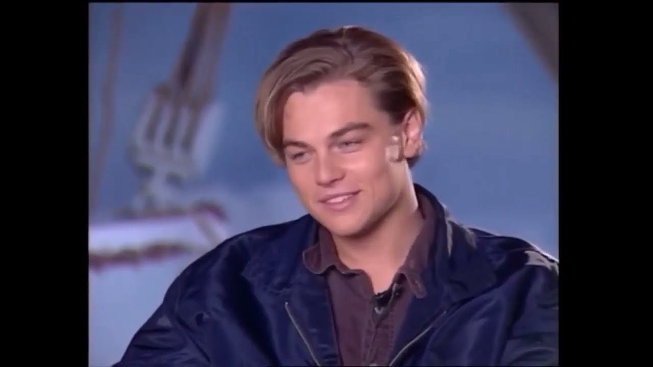 Leonardo DiCaprio interview on 1997 for Titanic