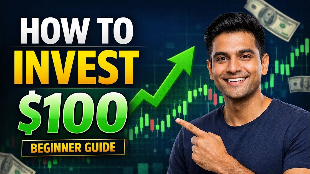 How to Invest $100 in Stocks | Beginner Guide Step by Step,Investing in Global Shares Beginner’s 