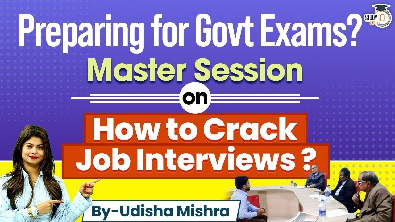 How to Crack any Job Interview? | Interview Tips | StudyIQ IAS - YouTube