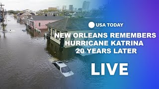 Watch live: New Orleans remembers Hurricane Katrina 20 years later