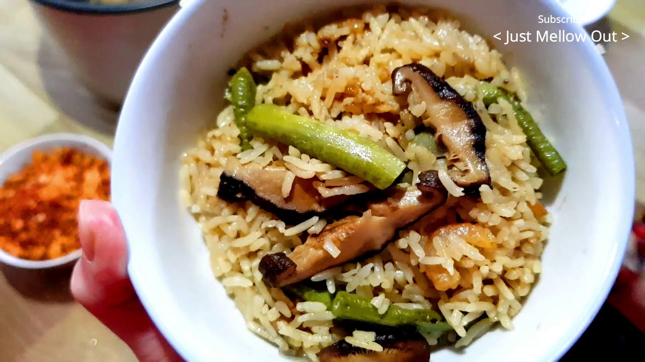 AhMa's Easy Recipe Long Bean Braised Rice | 阿嫲牌长豆饭简易教学