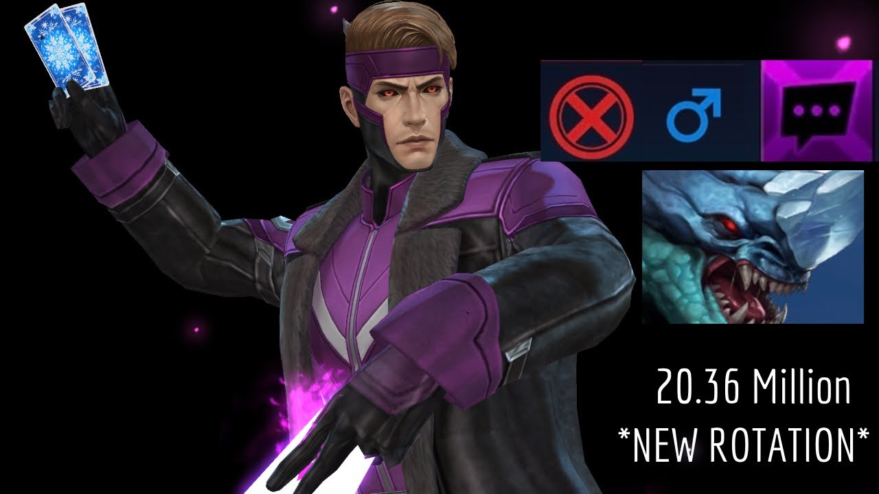 Gambit 20.36 Million (Mighty Rage) | NEW ROTATION WITH LOKI STRIKER - Marvel Future Fight