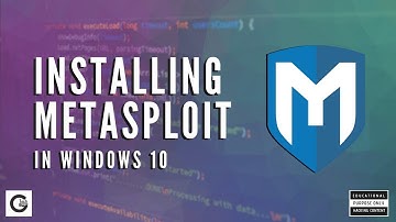 Installing Metasploit in Windows 10. Latest 2020