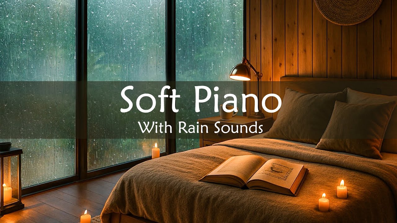 SOFT RAIN Sound for Sleeping in Bedroom | Sleep and Relaxation ...
