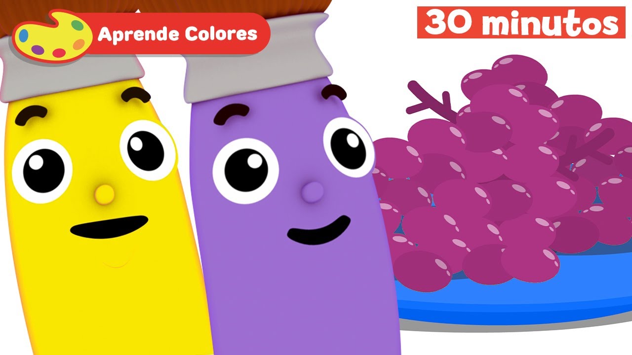 Aprender Colores en Español | Pity el Pincel | Todos los colores para ...