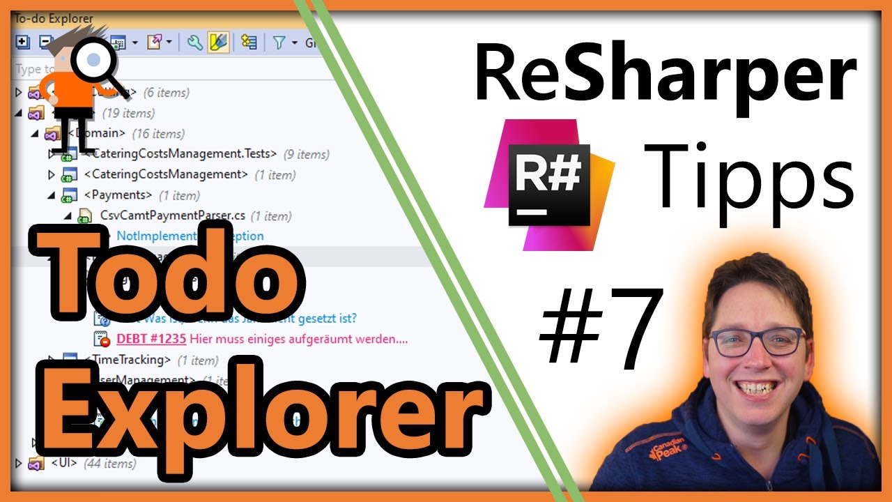 Todo Explorer - Resharper Tipp #7 - YouTube