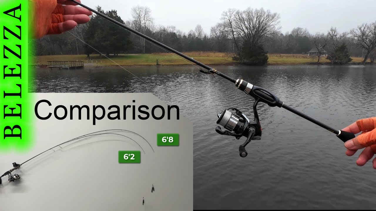 Сравнение удилищ Graphiteleader BELEZZA UX SUL-T — 6'2 против 6'8