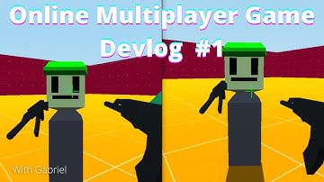 Godot Multiplayer FPS Game Devlog #1 - Testing