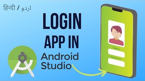 Create Login App in Android Studio in Hindi | Android Studio Tutorial | Android Tutorial -Hindi