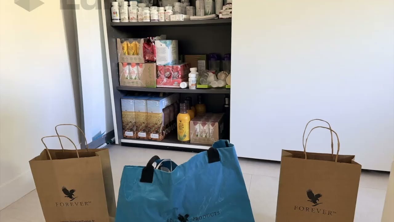 Préparation d'une commande Forever chez LINALOES