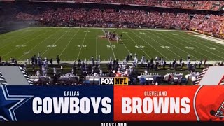 Cowboys Vs Browns Nfl On Fox Introtheme Week 1 Nfl 2024