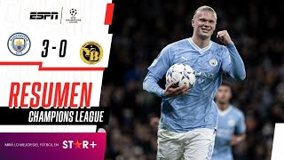 Thumbnail for ¡DOBLETE DE HAALAND PARA SACAR BOLETO A OCTAVOS DE FINAL! | Manchester City 3-0 Young Boys | RESUMEN