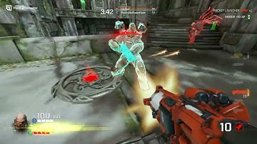 Quake Champions Deathmatch Awoken Nightmare bots test