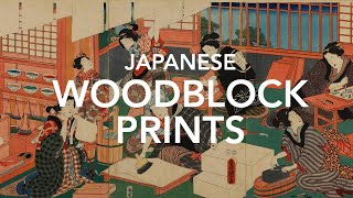 Art Lesson #8 - Japanese Woodblock Printmaking