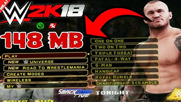 WWE 2K 18 NEW PSP FOLDER ONLY 148MB BY MR.AJ