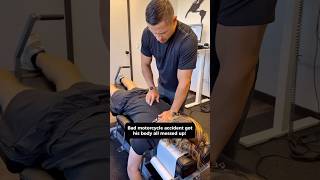 From his time in the service to a terrible motorcycle accident, Austin was in need of an adjustment