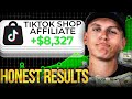 I tried tiktok shop affiliate program for 30 days  honest results