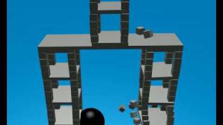 Blender 2.48 Collapsing Blocks screenshot 3