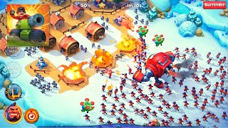 Fieldrunners Attack - Gameplay (iOS, Android)