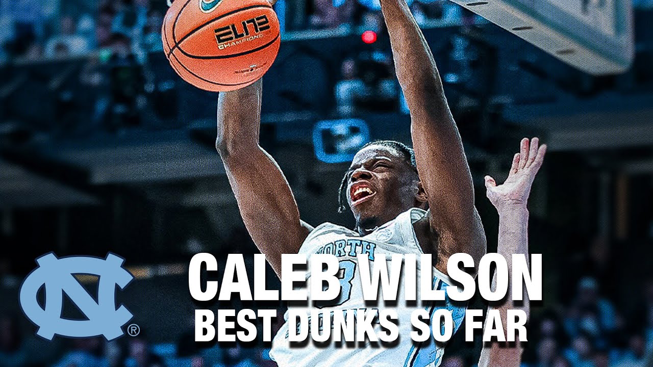 North Carolina's Caleb Wilson's Dunk's...So Far | 2025-26 ACC Basketball