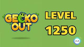 Gecko Out level 1250 Walkthrough & Solution