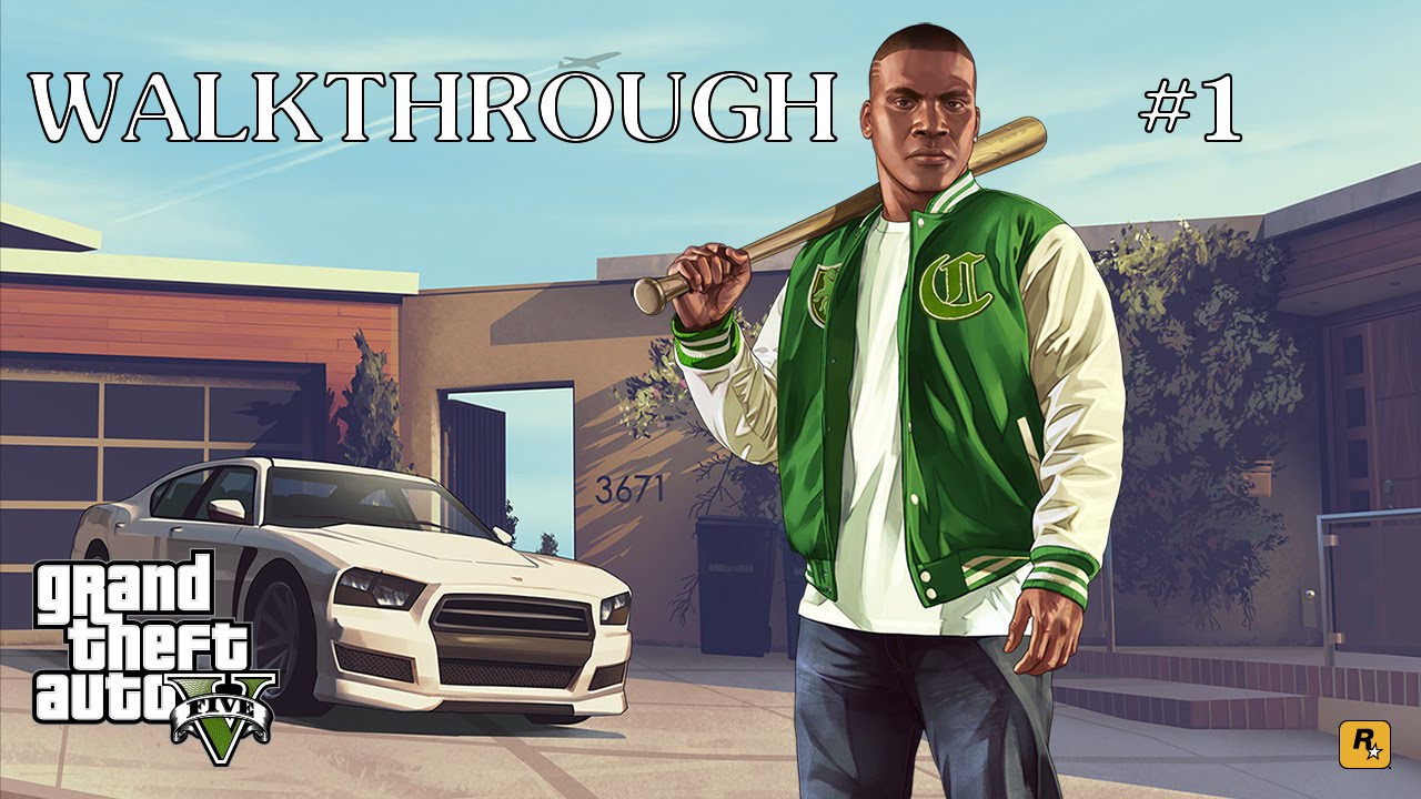 Grand Theft Auto V - 100% Walkthrough Part 1 [PS4] – Mission: Prologue