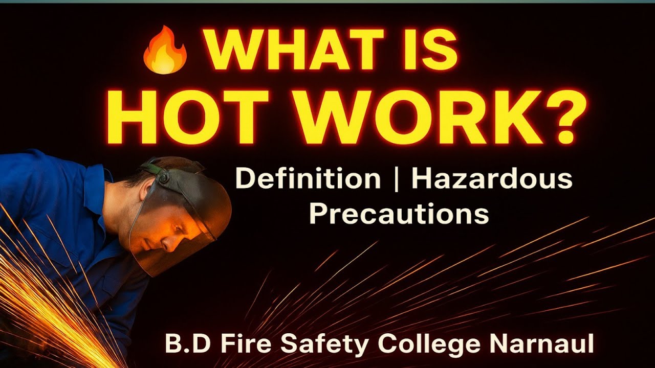 What is Hot Work # Hot Work Precaution # Hot Work Hazardous # Hotwork Safety # Hot Work Tips # 