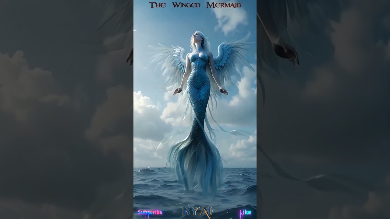 The Winged Ice Mermaid Goddess 