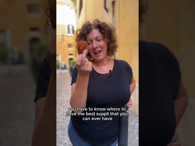 Real Roman street food? #rometips #italytips #shorts #streetfood  #rome