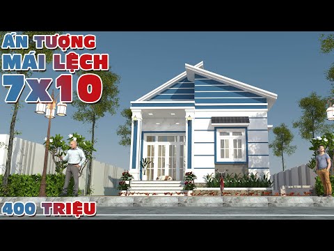 Video Ấn tượng nhà cấp 4 mái lệch phá cách trẻ trung năng... - youtube